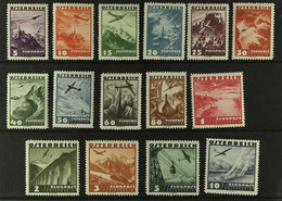 1935 Air Set, SG 763/777, Never Hinged Mint (15 Stamps). For More Images, Please Visit Http://www.sandafayre.com/itemdet - Unclassified