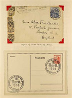 GERMAN ANNEXATION 1938 Covers & Cards, Includes Five Items With "Der Fuhrer In Wien" Or "Ein Volk Ein Reich Ein Fuhrer / - Unclassified