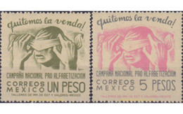 Ref. 664885 * HINGED * - MEXICO. 1945. 	NATIONAL LITERACY CAMPAIGN	 . CAMPAÑA NACIONAL PRO ALFABETIZACION - Mexiko