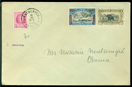 België 1926 Filatelistische Brief Met OPB 200 En Bijgeplakt Congo OPB 70 En 90 - Cartas