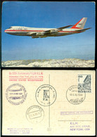 Denemarken 1976 By 80th Anniversary Flight KLM From Amsterdam To New York VH A 927b - Airmail