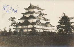 Real Photo Japanese Castle 1934 - Other & Unclassified