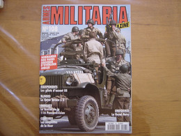 MILITARIA MAGAZINE 108 GUERRE MILITAIRES Sommaire En Photo - Armas