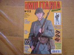 MILITARIA MAGAZINE 112 GUERRE MILITAIRES Sommaire En Photo - Armes