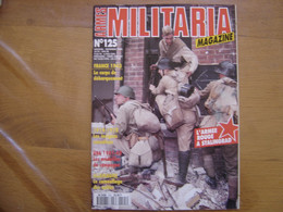 MILITARIA MAGAZINE 125 GUERRE MILITAIRES Sommaire En Photo - Weapons