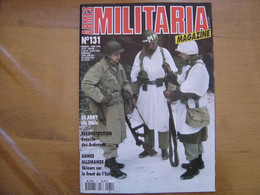 MILITARIA MAGAZINE 131 GUERRE MILITAIRES Sommaire En Photo - Armi