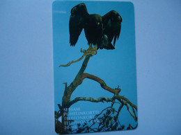 FINLAND USED  CARDS  BIRD BIRDS EAGLES - Eagles & Birds Of Prey