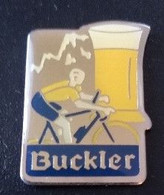 Pin's - BIERE - BUCKLER - Cyclisme - - Bière