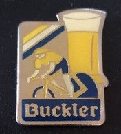 Pin's - BIERE - BUCKLER - Cyclisme - - Bière