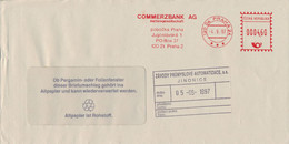 F0509 - Czech Rep. (1997) 120 04 Praha 24: COMMERZBANK AG Branch Office Prague - Other & Unclassified