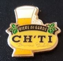 Pin's - BIERE - CH'TI - BIERE De GARDE - BRASSERIE CASTELAIN - - Bière