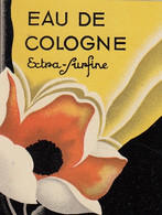 ETIQUETTE  DE PARFUM - EAU DE COLOGNE  - PERFUME LABEL - Etiquettes