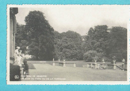 * Seneffe (Hainaut - La Wallonie) * (Nels, Edit Papeterie Laurent 1935) Chateau De Seneffe, Coin Du Parc Vu De Terrasse - Seneffe