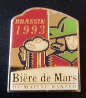 Pin's - BIERE - BRASSIN 1993 - BIERE DE MARS - MAITRE KANTER - - Bière