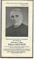 Souvenir Mortuaire Abbé Albert NAVAUX - VIERVES 1890 / PESCHE 1956 - ANDENELLE  - PRESGAUX - Devotieprenten