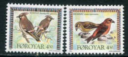 FAEROE ISLANDS 1996 Migratory Birds MNH / **.  Michel 298-99 - Féroé (Iles)