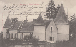 61 - COURTOMER - ORNE - CHATEAU DE LAUNAY - VOIR DEUX SCANS - Courtomer