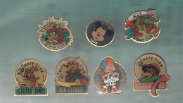 PINS PIN'S DISNEY 1131 DISNEY CLUB MEGAVOLT KIT FLAGADA DON CARNAGE LOUIE DONALD GRAFFITO LOT 7 PINS - Disney