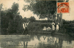 Agriculture * Métier * La Vie Aux Champs * Le Jolie Passeur * Bac Barque - Andere & Zonder Classificatie