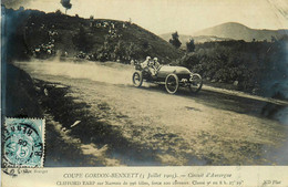 Coupe GORDON BENNETT 5 Juillet 1905 * Carte Photo * Circuit Automobile * Pilote Clifford EARP Voiture Course NAPPIER - Sonstige & Ohne Zuordnung