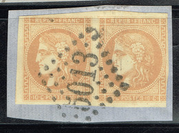 A5b- N° 43 . Cote 240 Euros Ceres - 1870 Bordeaux Printing