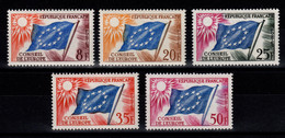 Service - YV 17 à 21 N** Complete Cote 4,50 Euros - Mint/Hinged