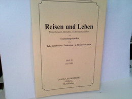 Mitteilungen, Berichte, Dokumentarisches Zur Tourismusgeschichte über Reisehandbücher, Post- Und Eisenbahnkart - Sonstige & Ohne Zuordnung