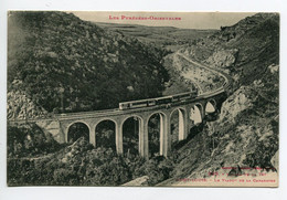 66 MONT LOUIS Le Train Passe Sur Le Viaduc De La Cabanasse  1920 -- No 985 Labouche    D12 2019 - Autres & Non Classés