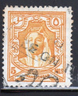 Jordan Emir Abdulah 5 Mils Definitive Stamp In Unmounted Fine Used - Jordanien