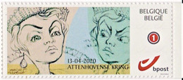 Zelfklevende MyStamp "Attenhovense Kring" 13-04-2020 Marijke Meersman - Private Stamps