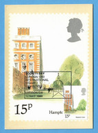 Großbritannien 1980  Mi.Nr. 839 , Hampton Court - Maximum Card - Sonderstempel Society Day 12 May 1980 - Maximumkarten (MC)