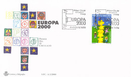 Spanish Andorra FDC 2000 Europa CEPT (TS4-47) - 2000