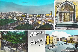 Cartolina - Saluti Da Agnone - Vedute Diverse - 1964 - Isernia