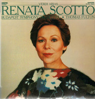 * LP *  RENATA SCOTTO / BUDAPEST SYMPHONY ORCHESTRA - VERDI ARIAS - Opera / Operette