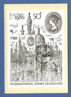 Großbritannien 1980  Mi.Nr. 835 , Internationale Stamp Exhibition - Maximum Card - First Day 9 April 1980 1980 - Carte Massime