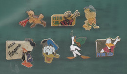 PINS PIN'S DISNEY 1136 DONALD FMORGANE 15 MARS 1992 PLEIN SUD LOT 7 PINS - Disney