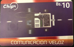 BOLIVIE  -  Phonecard  -  Entel - Comunicacion Veloz  - Bs. 10 - Bolivie