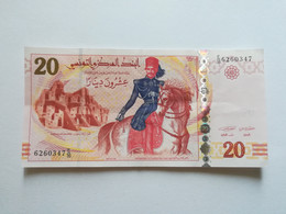 TUNISIA  20 DINARS 2011 - Tunesien