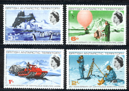 British Antarctic Territory Sc# 20-23 MNH 1969 Scientific Work 35th - Unused Stamps
