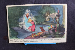 L 362 - Disney - N° 12 - En Pleurs, La Pauvre Cendrillon Se Réfugie Dans Le Parc.  Soudain... - Circulé 19?? - Other & Unclassified