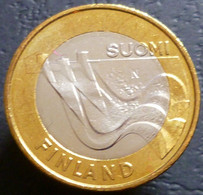 Finlandia - 5 Euro 2013 - Province: Carelia - KM# 195 - UNI5-13 Cu - Finlande