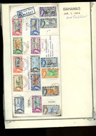 Bahamas 185-209 New Constitution Complete Registered Cover To The US 1964 WYSIWYG A04s - 1963-1973 Ministerial Government