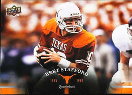 ► BRET STAFFORD (Quaterback) University Of Texas Football - 2011 Upper Deck - 2000-Nu