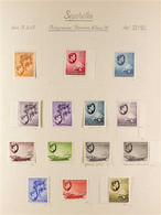 1937-1952 KGVI COMPLETE MINT A Complete Basic Run Including Postage Dues (SG 132/172 & D1/D8), Plus Some 1938-49 Definit - Seychelles (...-1976)