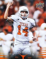 ► DUSTY MANGUM (Kicker) University Of Texas Football - 2011 Upper Deck - 2000-Oggi