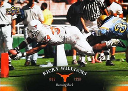 ► RICKY WILLIAMS  (Running Back) University Of Texas Football - 2011 Upper Deck - 2000-Nu
