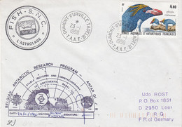 Belgian Antarctic Research Programm 1990cover Ca Dumont D'Urville 23-1-1990  (AB242B) - Polar Flights