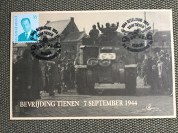 België / Belgique Albert II 2535 / Bevrijding Tienen 07.09.1944 / Tienen 3300 / US Reconnaissance - Annnullo Di Favore