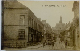 72 Solesmes (Sarthe) Rue De Selle Vue Peu Courante - Solesmes