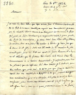 1823 Paris De Kerversau  + Joly Du Sabla Nérac => Foache Le Havre COLONIES NEGOCE ST DOMINGUE ESCLAVAGE TRAITE NEGRIERE - Historische Documenten